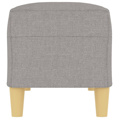 vidaXL Panca Grigio chiaro 100x35x41 cm in Tessuto