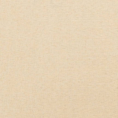 vidaXL Panca Crema 100x35x41 cm in Tessuto