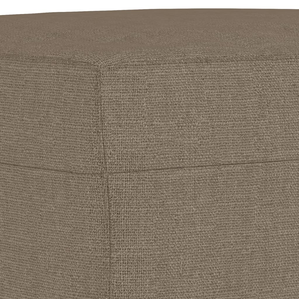 vidaXL Panca Tortora 100x35x41 cm in Tessuto