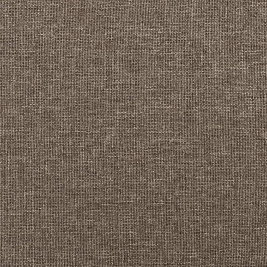 vidaXL Panca Tortora 100x35x41 cm in Tessuto
