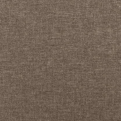 vidaXL Panca Tortora 100x35x41 cm in Tessuto