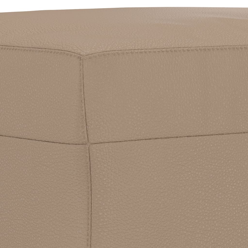 vidaXL Panca Cappuccino 70x35x41 cm in Similpelle