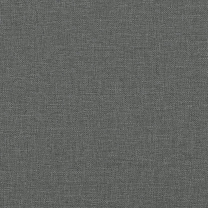 vidaXL Panca Grigio Scuro 81,5x41x49 cm in Tessuto
