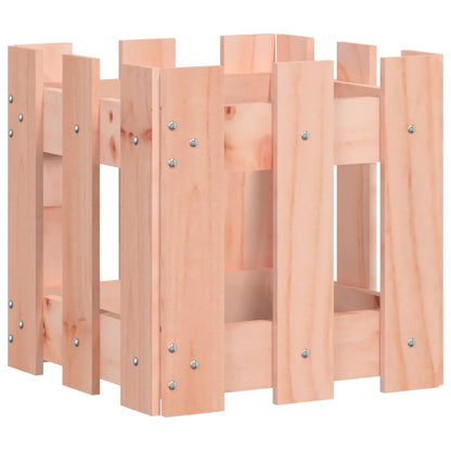 vidaXL Fioriera Giardino Design Recinzione 30x30x30cm Massello Douglas