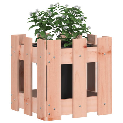 vidaXL Fioriera Giardino Design Recinzione 30x30x30cm Massello Douglas