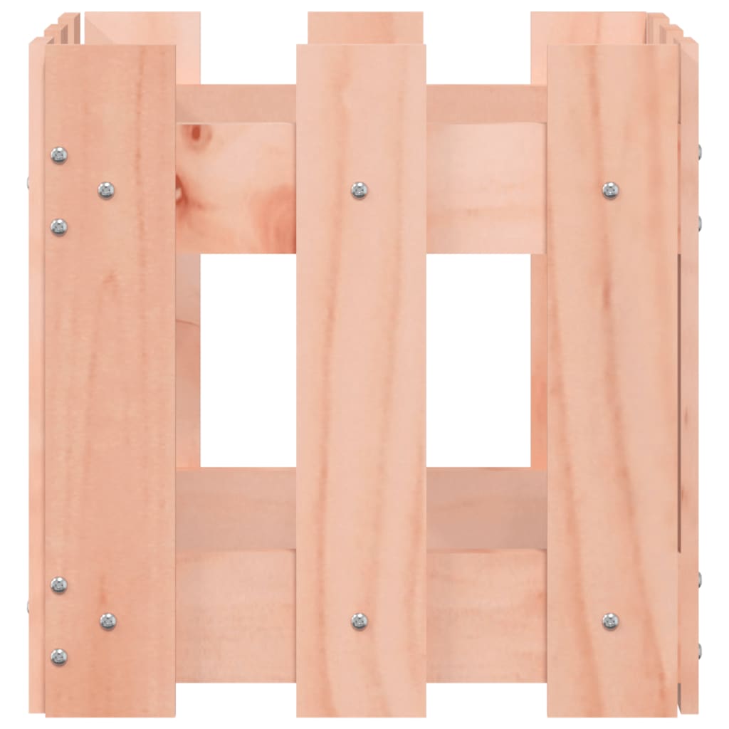 vidaXL Fioriera Giardino Design Recinzione 30x30x30cm Massello Douglas
