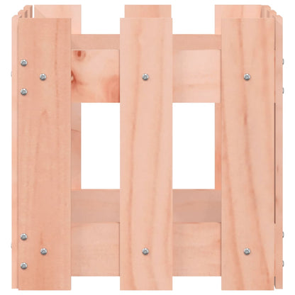 vidaXL Fioriera Giardino Design Recinzione 30x30x30cm Massello Douglas
