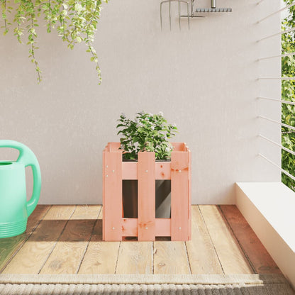 vidaXL Fioriera Giardino Design Recinzione 30x30x30cm Massello Douglas