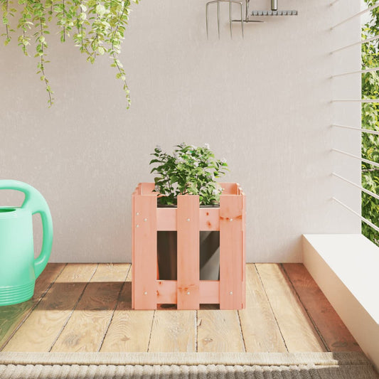 vidaXL Fioriera Giardino Design Recinzione 30x30x30cm Massello Douglas