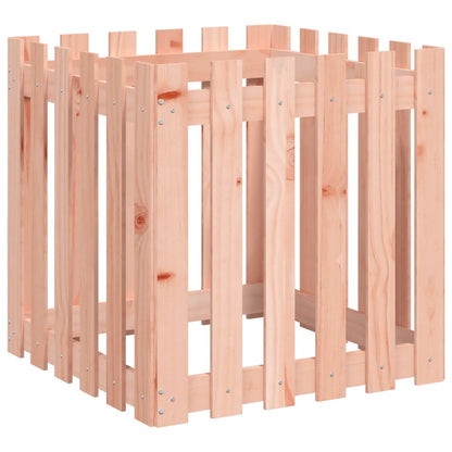 vidaXL Fioriera Giardino Design Recinzione 60x60x60cm Massello Douglas VIDAXL