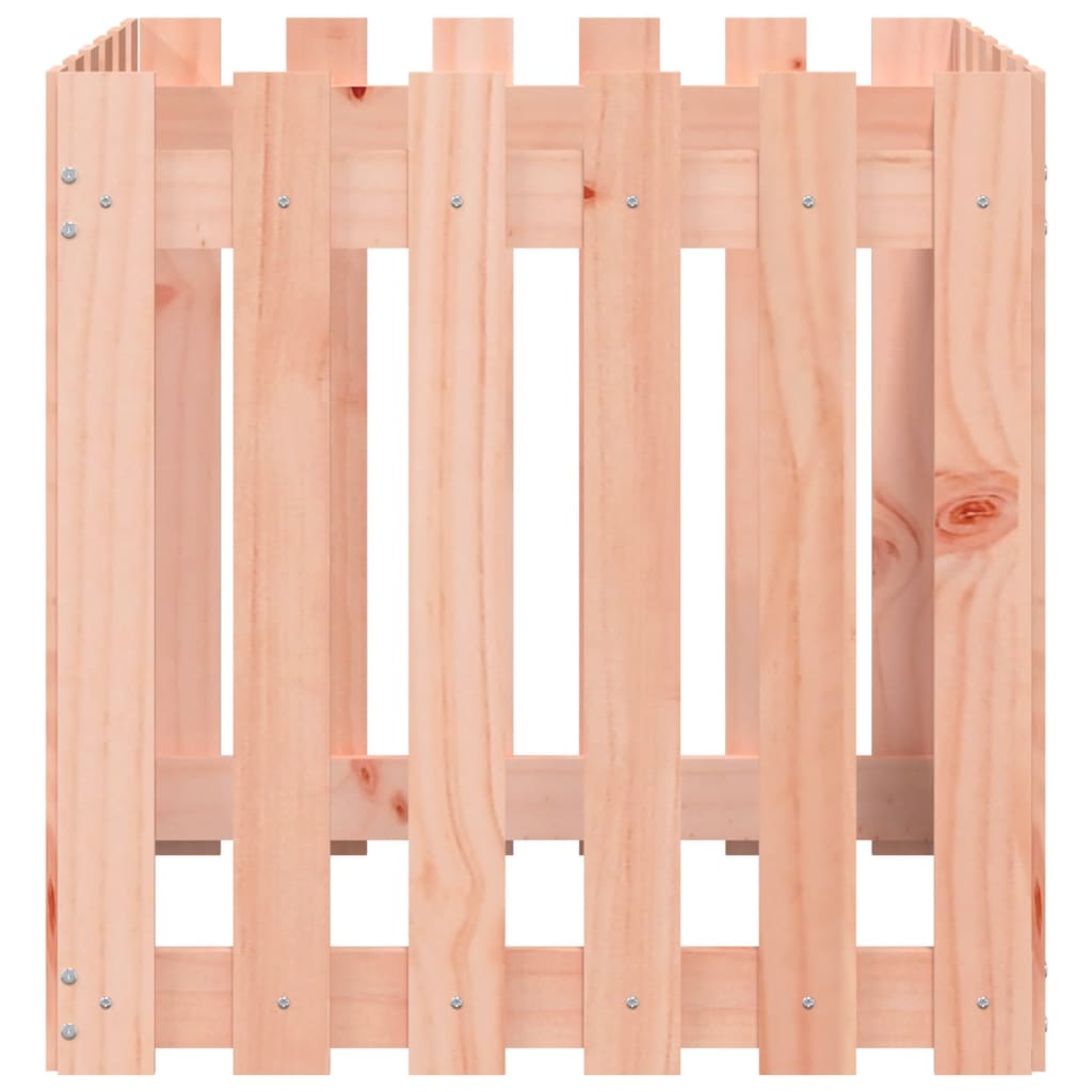 vidaXL Fioriera Giardino Design Recinzione 60x60x60cm Massello Douglas VIDAXL