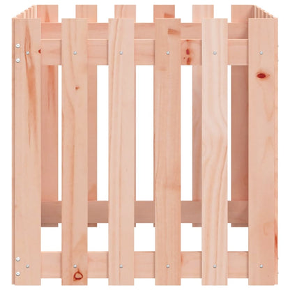 vidaXL Fioriera Giardino Design Recinzione 60x60x60cm Massello Douglas VIDAXL