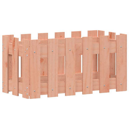 vidaXL Fioriera Giardino Design Recinzione 60x30x30cm Massello Douglas