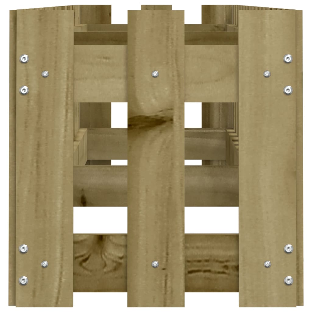vidaXL Fioriera da Giardino Recinzione 200x30x30cm in Pino Impregnato VIDAXL