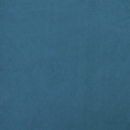 vidaXL Divano per Bambini Blu 50x40x26,5 cm in Velluto