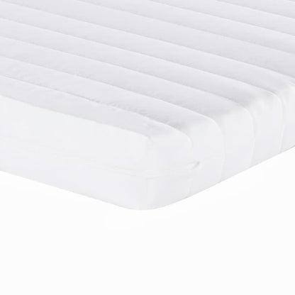 vidaXL Divano Letto Estraibile con Materassi Blu 100x200 cm Velluto