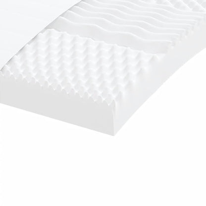 vidaXL Divano Letto Estraibile Materassi Grigio Chiaro 90x190 Velluto