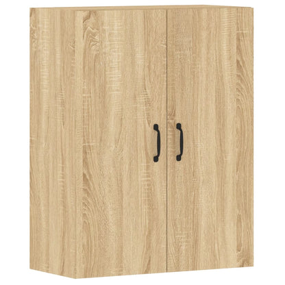 vidaXL Armadietti a Parete 2 pz Rovere Sonoma in Legno Multistrato