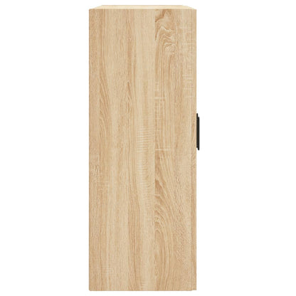 vidaXL Armadietti a Parete 2 pz Rovere Sonoma in Legno Multistrato