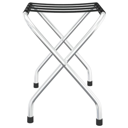 vidaXL Portapacchi Nero e Argento 56x40x49 cm