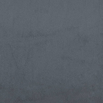 vidaXL Panca Grigio Scuro 108x79x79 cm in Velluto