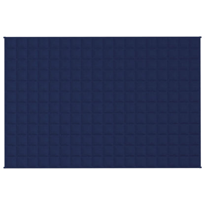 vidaXL Coperta Ponderata Blu 122x183 cm 9 kg Tessuto