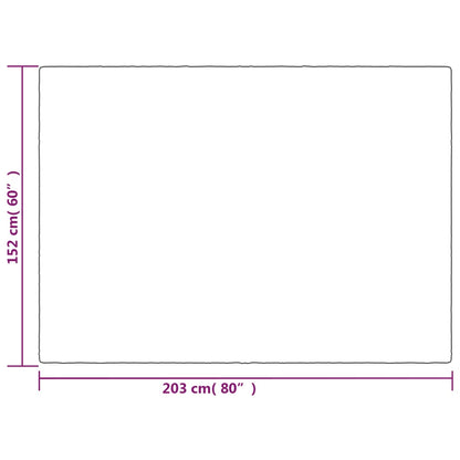 vidaXL Coperta Ponderata con Copertura Grigia 152x203 cm 11 kg Tessuto