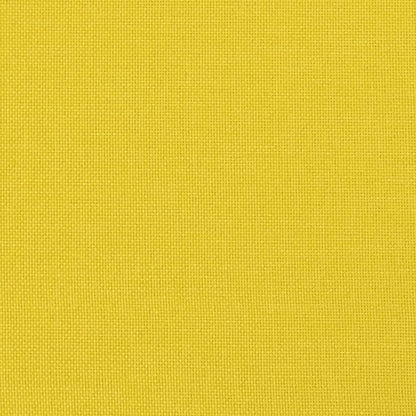 vidaXL Divano Letto Giallo Chiaro in Tessuto