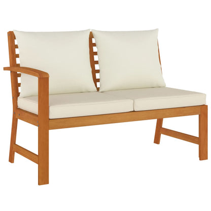 vidaXL Set da Pranzo Giardino 7pz con Cuscini Legno Massello di Acacia