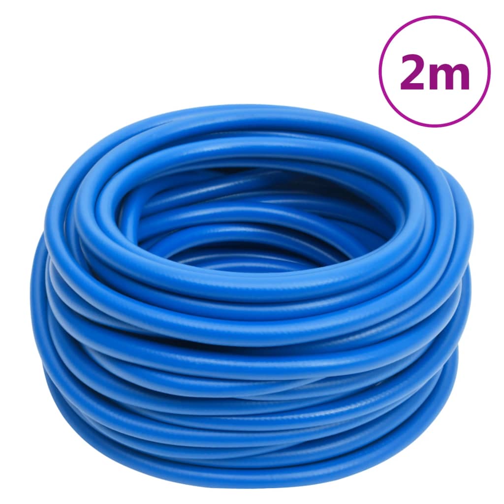 vidaXL Tubo d'Aria Blu 0,6" 2 m in PVC