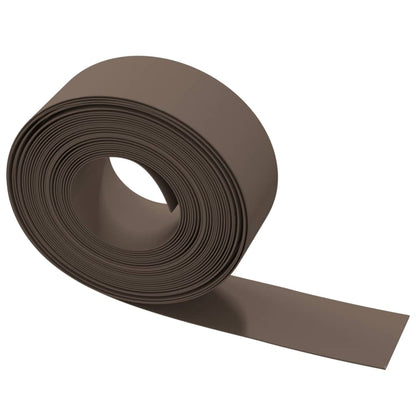 vidaXL Bordature da Giardino 3 pz Marroni 10 m 20 cm in Polietilene