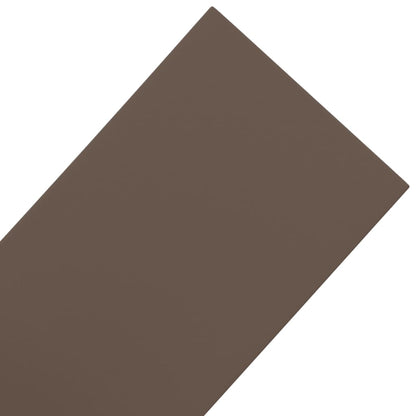 vidaXL Bordature da Giardino 3 pz Marroni 10 m 20 cm in Polietilene