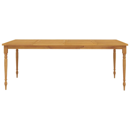 vidaXL Set Pranzo Giardino 9pz con Cuscini Grigio Scuro Massello Teak