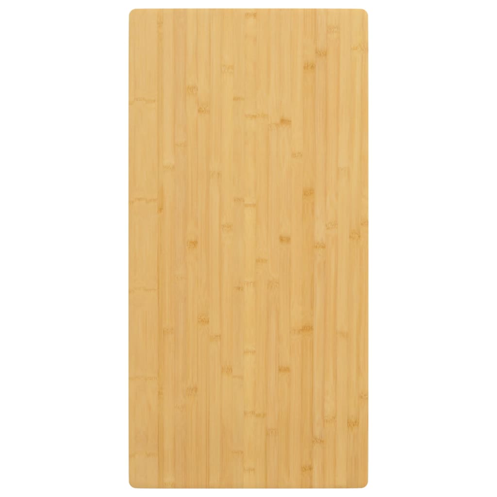 vidaXL Piano del Tavolo 40x80x1,5 cm in Bambù