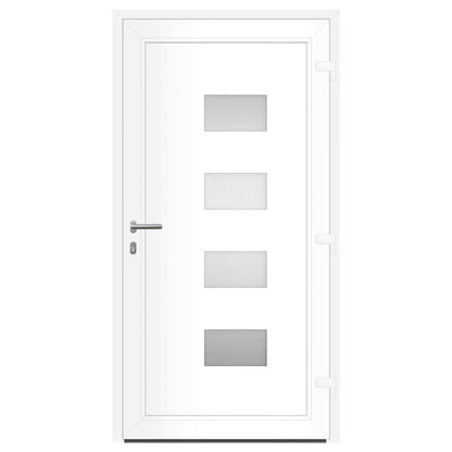 vidaXL Porta Ingresso Antracite 110x210 cm in Alluminio e PVC