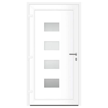 vidaXL Porta Ingresso Antracite 100x200 cm in Alluminio e PVC VIDAXL