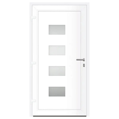vidaXL Porta Ingresso Antracite 110x210 cm in Alluminio e PVC VIDAXL