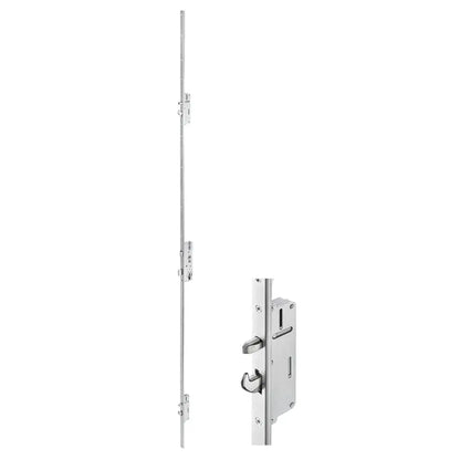 vidaXL Porta Ingresso Antracite 110x210 cm in Alluminio e PVC VIDAXL