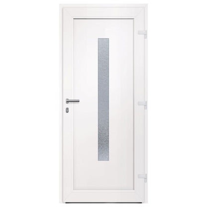 vidaXL Porta Ingresso Bianca 88x200 cm in PVC