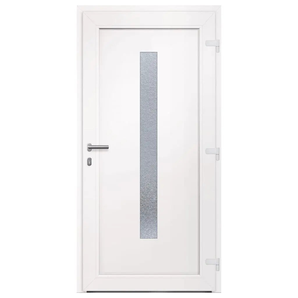 vidaXL Porta Ingresso Antracite 108x200 cm in PVC VIDAXL