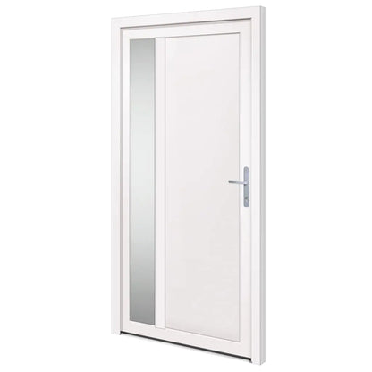 vidaXL Porta Ingresso Bianca 108x208 cm in PVC VIDAXL