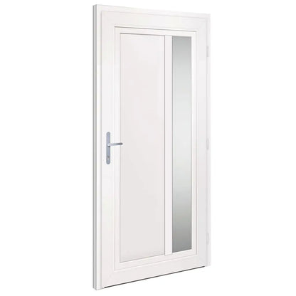 vidaXL Porta Ingresso Bianca 108x208 cm in PVC VIDAXL