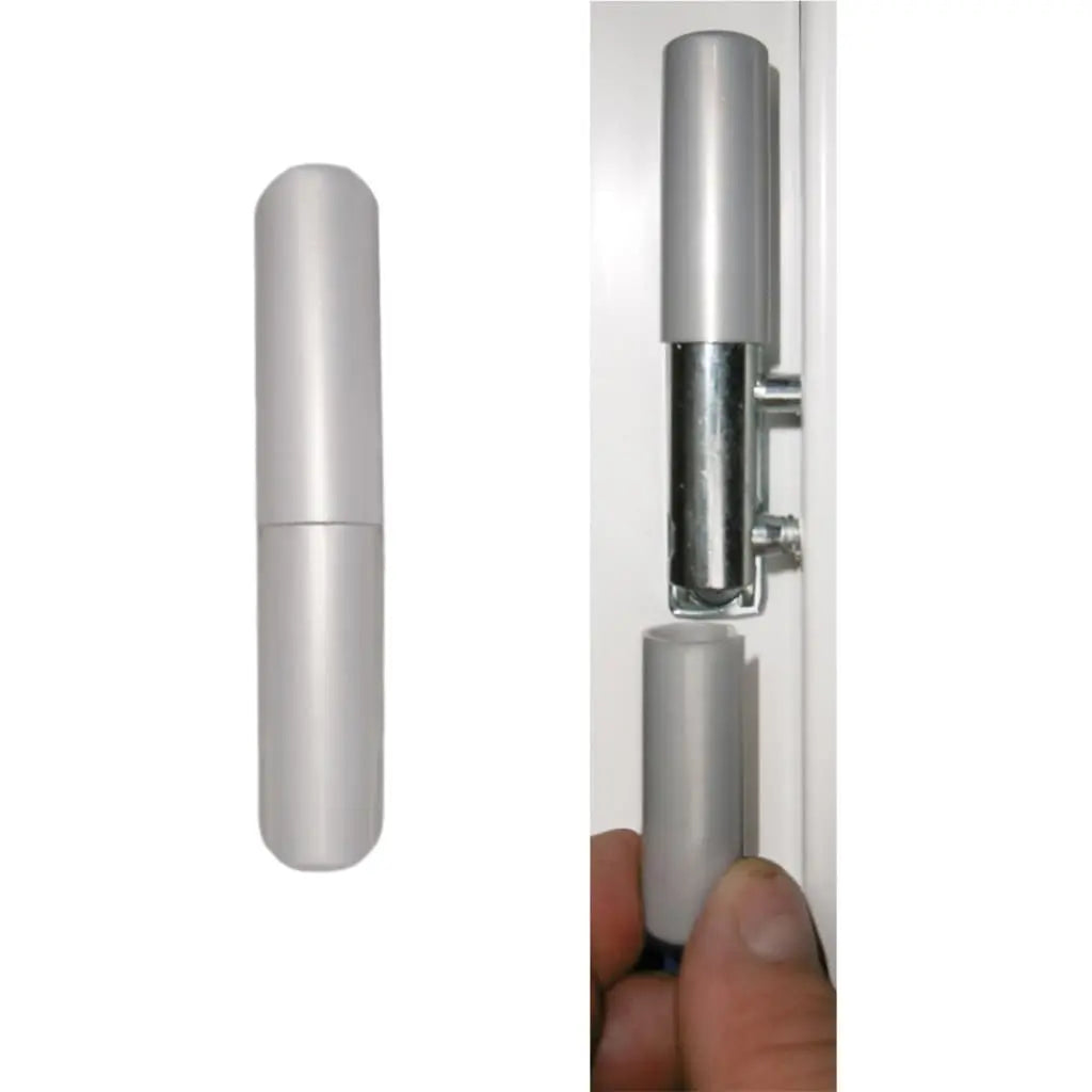 vidaXL Porta Ingresso Bianca 108x208 cm in PVC VIDAXL