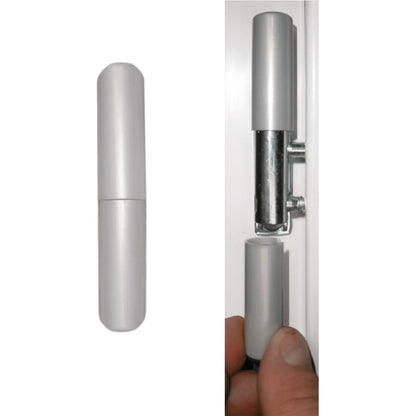 vidaXL Porta Ingresso Antracite 108x208 cm in PVC