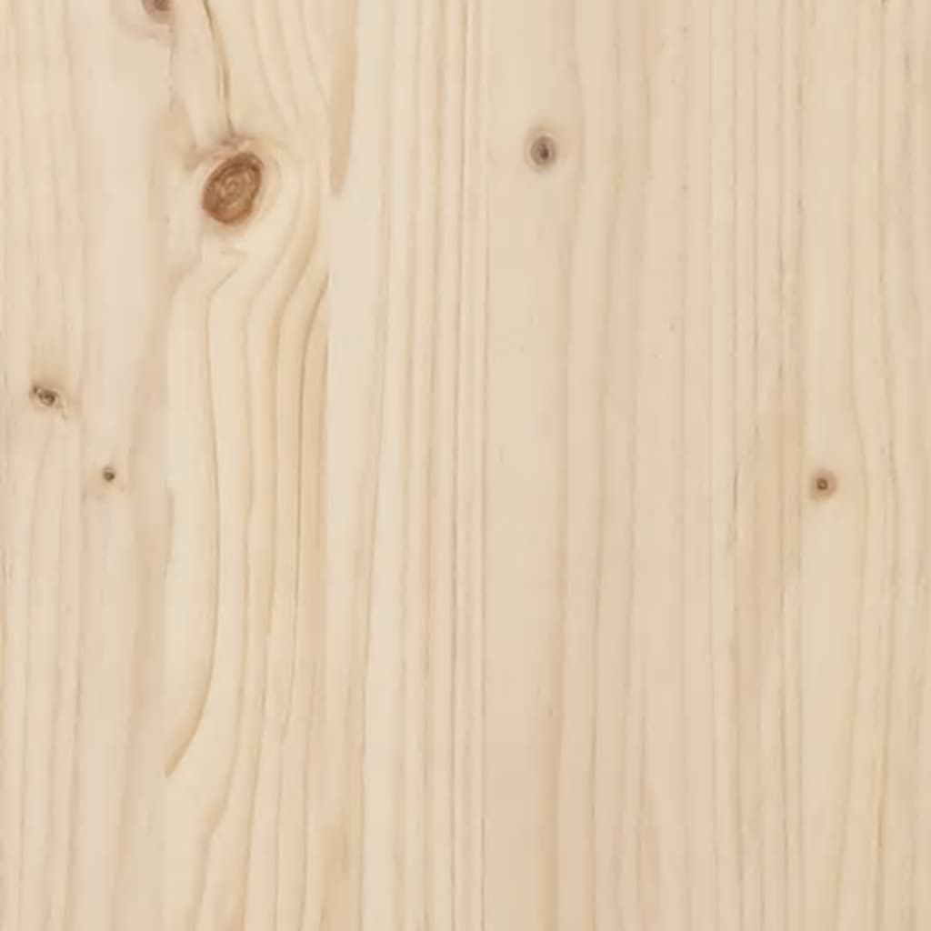 vidaxL Fioriera da Giardino con Piano Pieghevole Legno Massello Pino VIDAXL