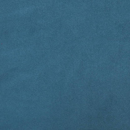 vidaXL Divano Letto a L Blu 255x140x70 cm in Velluto
