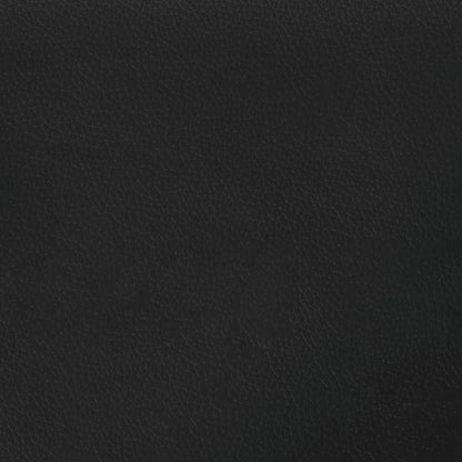 vidaXL Divano Letto a L Nero 255x140x70 cm in Similpelle