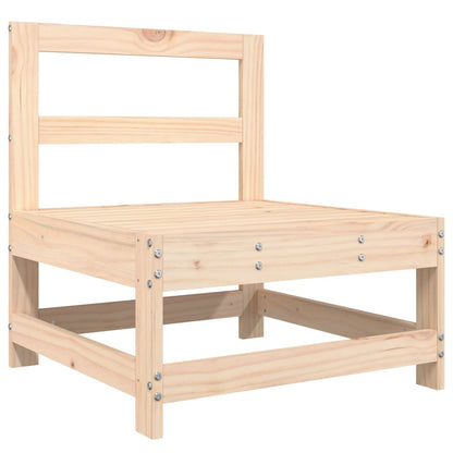 vidaXL Set Salotto da Giardino 7 pz in Legno Massello di Pino
