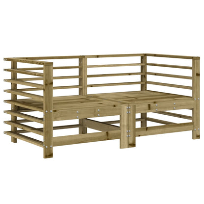 vidaXL Set Salotto da Giardino 6 pz in Legno Impregnato di Pino