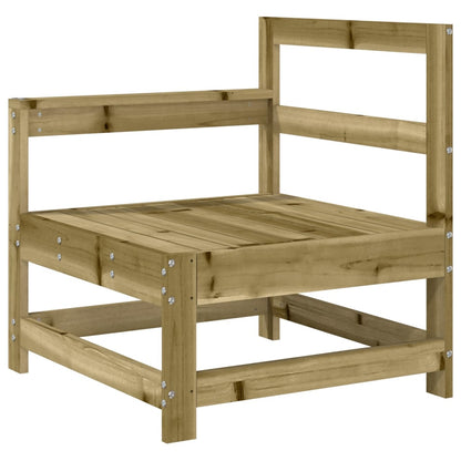 vidaXL Set Salotto da Giardino 4 pz in Legno Impregnato di Pino